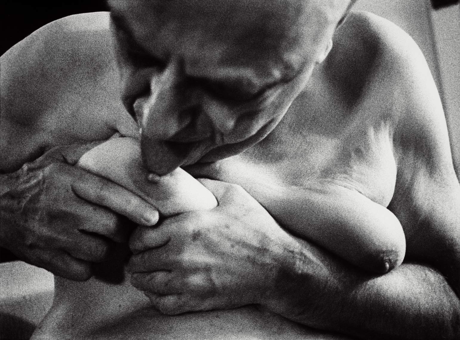 David Lebe; Ellis 4, 1989, male nude, black and white photograph