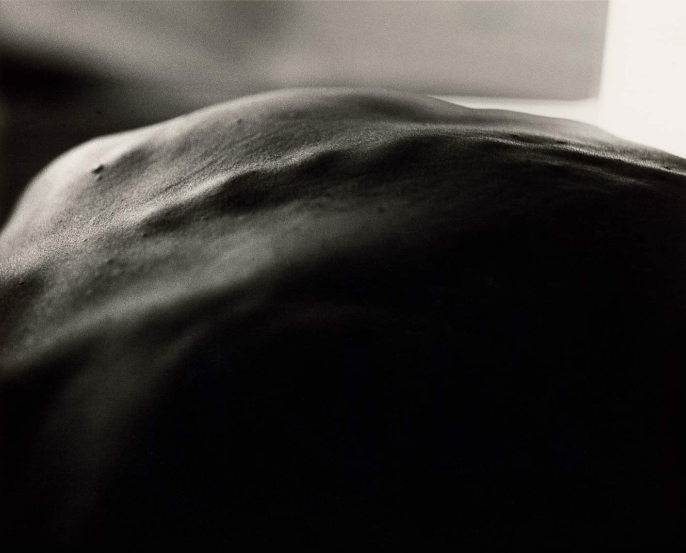 David Lebe; Morning Ritual 16, 1994, black and white photograph about living with AIDS