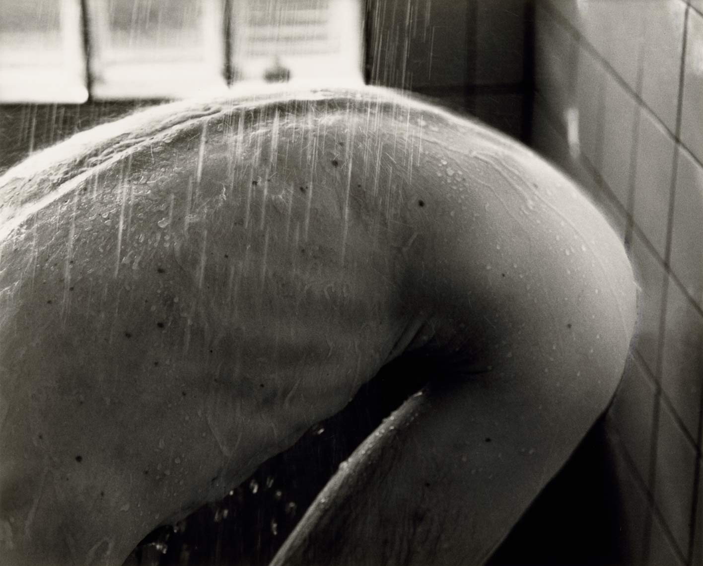 David Lebe; Morning Ritual 9, 1994, black and white photograph about living with AIDS