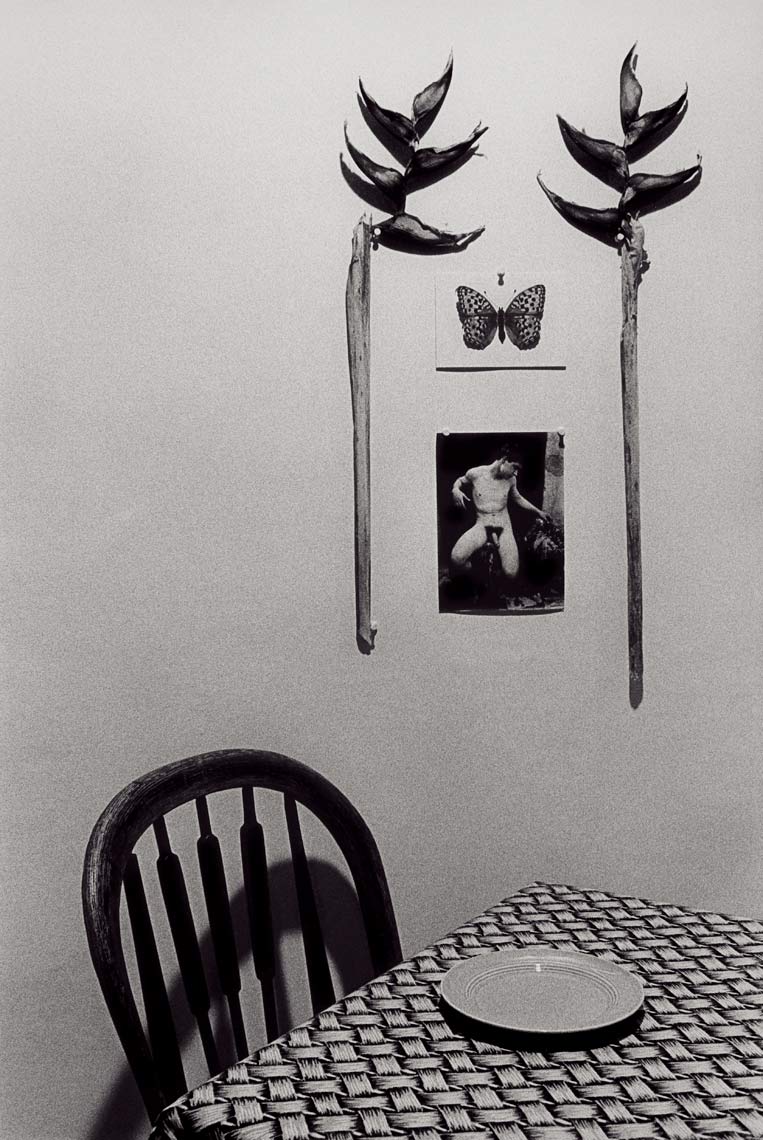 The Empty Plate. 1982, black and white photograph